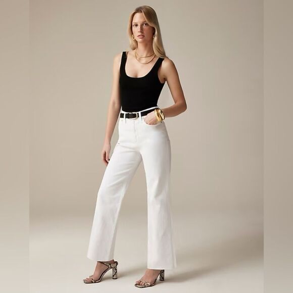 J. Crew Denim - NWT J. Crew White Slim Boyfriend Jeans - Women's 32